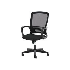 HON Mesh High-Back Chair, Center-Tilt, Fixed Arms, Black Frame, Black (BSXVL525ES10) -Office Chairs Shop unnamed file 5516