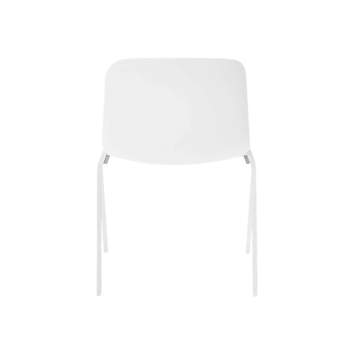 Poppin The Seating-On-Lock Mixed Materials Task Chair, White (107667) 7 Poppin The Seating-On-Lock Mixed Materials Task Chair, White (107667) - Image 5