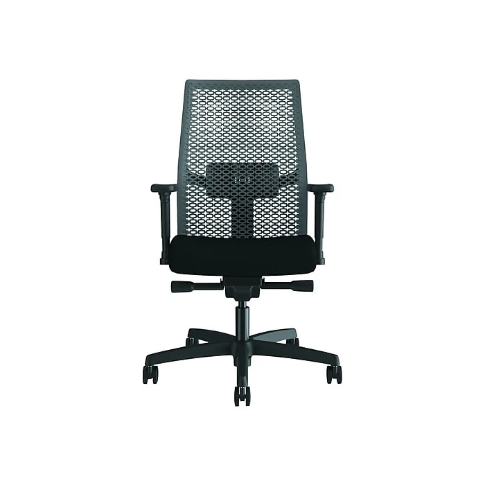 HON Ignition 2.0 Mesh Back Vinyl Task Chair, Black (HONI2MRL2AU10TK) 3 HON Ignition 2.0 Mesh Back Vinyl Task Chair, Black (HONI2MRL2AU10TK)