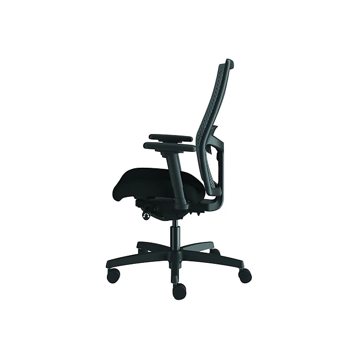 HON Ignition 2.0 Mesh Back Vinyl Task Chair, Black (HONI2MRL2AU10TK) 4 HON Ignition 2.0 Mesh Back Vinyl Task Chair, Black (HONI2MRL2AU10TK) - Image 2
