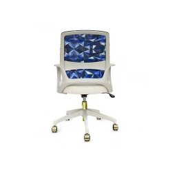The Raynor Group Elizabeth Sutton Gramercy Fabric Swivel Task Chair, Blue Prism White Gold (K-ESGR-WHT-PRSM-GLD) -Office Chairs Shop unnamed file 5582