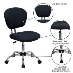 Flash Furniture Mesh Task Chairs With Chrome Base (H2376FGY) -Office Chairs Shop unnamed file 5626