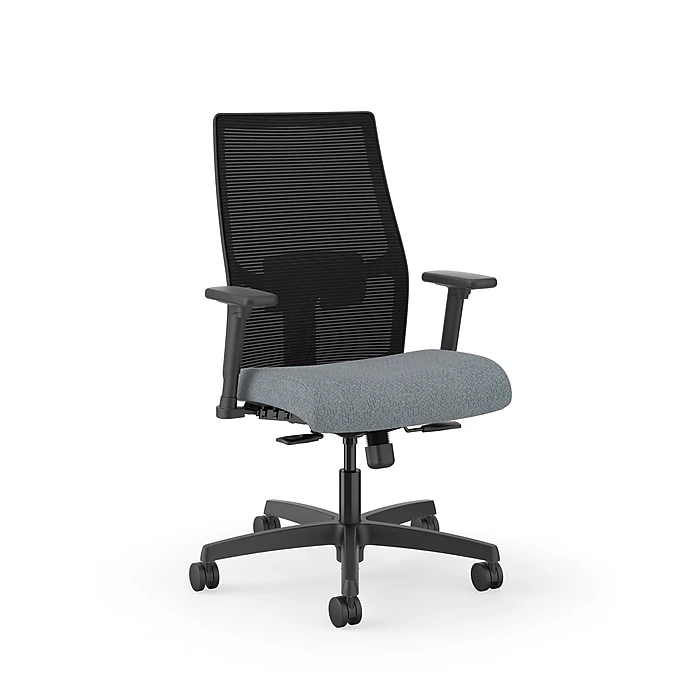 HON Ignition 2.0 Fabric/Mesh Task Chair, Gray Pattern (HONI2M2AMLA25TK) 3 HON Ignition 2.0 Fabric/Mesh Task Chair, Gray Pattern (HONI2M2AMLA25TK)