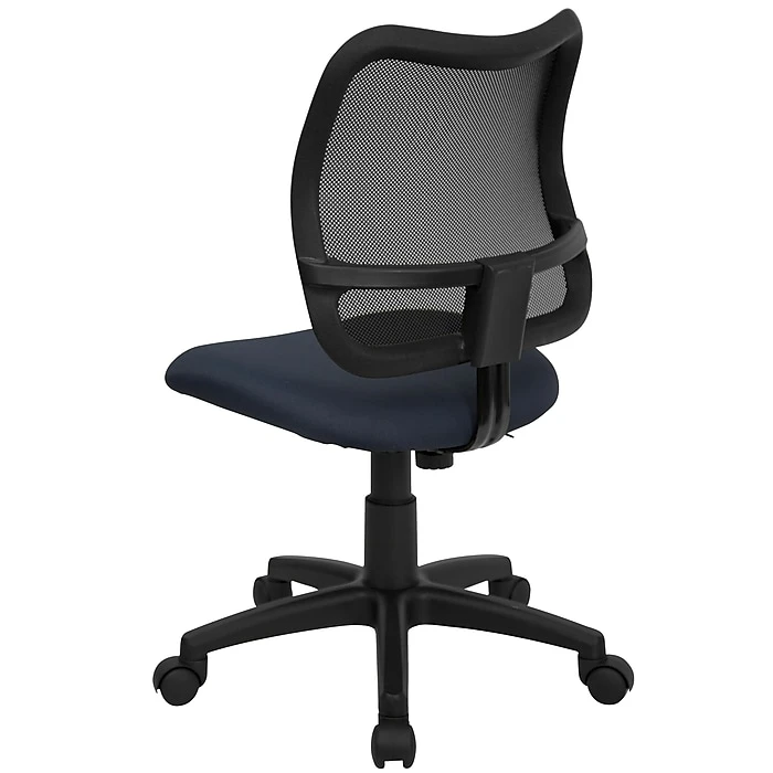 Flash Furniture Mesh Task Chair, Navy Blue 6 Flash Furniture Mesh Task Chair, Navy Blue - Image 4