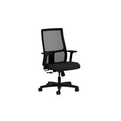 HON Ignition Mesh Back Fabric Task Chair, Black (HONIT106CU10)