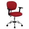 Flash Furniture Mesh Task Chairs With Arms And Chrome Base (H2376FREDARMS) -Office Chairs Shop unnamed file 5699