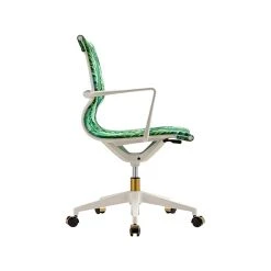 The Raynor Group Elizabeth Sutton Wynwood Fabric Swivel Task Chair, Pura Vida White Gold (K-ESWY-WHT-VIDA-GLD) -Office Chairs Shop unnamed file 5721