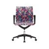 The Raynor Group Elizabeth Sutton Wynwood Fabric Swivel Task Chair, Multi Rose Black Silver (K-ESWY-BLK-ROSE-SIL) -Office Chairs Shop unnamed file 5726