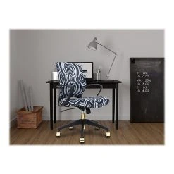 The Raynor Group Elizabeth Sutton Gramercy Fabric Swivel Task Chair, Black Grayscale Echo Gold (K-ESGR-BLK-ECHO-GLD) 11 The Raynor Group Elizabeth Sutton Gramercy Fabric Swivel Task Chair, Black Grayscale Echo Gold (K-ESGR-BLK-ECHO-GLD) -Office Chairs Shop unnamed file 5739