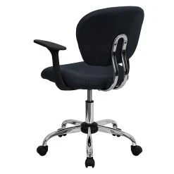 Flash Furniture Mesh Task Chairs With Arms And Chrome Base (H2376FGYARMS) -Office Chairs Shop unnamed file 5743