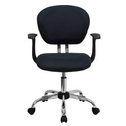 Flash Furniture Mesh Task Chairs With Arms And Chrome Base (H2376FGYARMS) -Office Chairs Shop unnamed file 5745