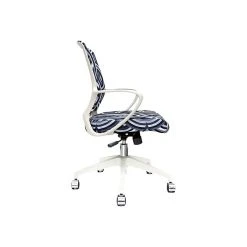 The Raynor Group Elizabeth Sutton Gramercy Fabric Swivel Task Chair, White Grayscale Echo Silver (K-ESGR-WHT-ECHO-SIL) -Office Chairs Shop unnamed file 5808