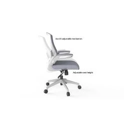 RAYNOR GROUP ION Fabric Task Chair, Blue/White (ION-WH-BLU) -Office Chairs Shop unnamed file 5834