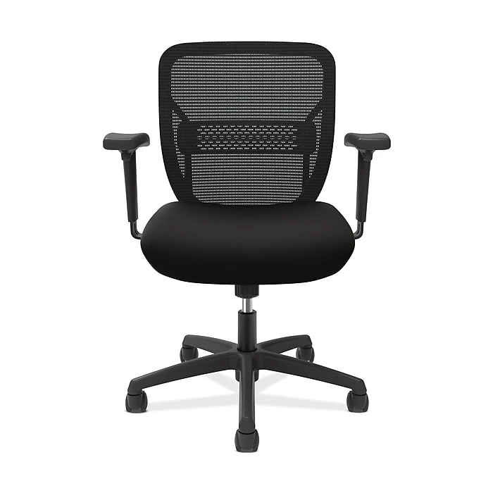 HON Gateway Fabric/Mesh Mid-Back Task Chair, Black 8 HON Gateway Fabric/Mesh Mid-Back Task Chair, Black - Image 6