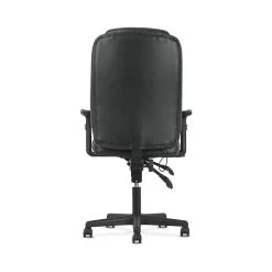 Sadie High-Back Task Chair, Height Adjustable Arms, Height Adjustable Back, Black Leather (BSXVST331) -Office Chairs Shop unnamed file 5956
