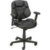 Staples® Berwell™ Luxura™ Task Chair, Faux Leather, Black, Seat: 16.3"W X 16.5"D, Back: 16.1"H -Office Chairs Shop unnamed file 5995