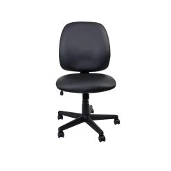 Staples Haydn Luxura Faux Leather Computer And Desk Chair, Black (28240-CC)