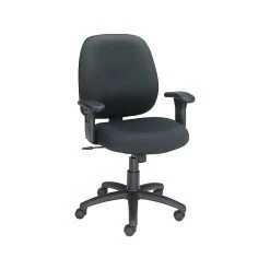 Staples Haydn Fabric Computer And Desk Chair, Black (24802-CC)