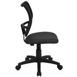 Flash Furniture Mesh Task Chair With Fabric Seat, Gray -Office Chairs Shop unnamed file 6109