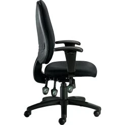Global Mid-Back Multi-Function Ergonomic Fabric Task Chair With Adjustable Arms, Black (OTG11613B) -Office Chairs Shop unnamed file 6113