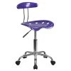 Flash Furniture Chrome Low Back Computer Task Chair With Tractor Seat, Vibrant Violet -Office Chairs Shop unnamed file 612