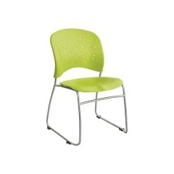 Safco Reve Plastic Task Chair, Green, 2/Carton (6804GN)
