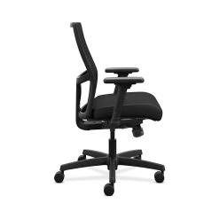HHON Ignition Ilira-Stretch Mesh/Fabric Task Chair, Height- And Width-Adjustable Arms, Black (HONI2Y1AMC10NTK) -Office Chairs Shop unnamed file 6181