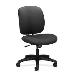 HON ComforTask Chair, Center-Tilt, Iron Ore Fabric (HON5902CU19T)