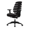 Eurotech FLX500-BLKOP Fx2 Open Back Fabric Task Chair, Adjustable Arm, Black -Office Chairs Shop unnamed file 6193