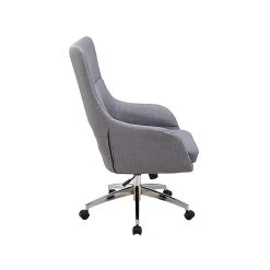 Hanover Carlton Fabric Swivel Computer And Desk Chair, Gray (HOC0012) -Office Chairs Shop unnamed file 640