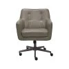 Serta Style Ashland Faux Leather Swivel Computer And Desk Chair, Gray (47140G) -Office Chairs Shop unnamed file 649