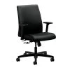 HON® Ignition® Low-Back Office/Computer Chair, Contourett Polyurethane Black Fabric -Office Chairs Shop unnamed file 718