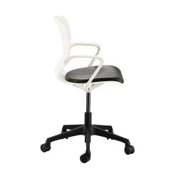 Safco® Shell™ Vinyl Upholstered Desk Chair, White (7013WH) -Office Chairs Shop unnamed file 743