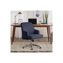 Serta Style Leighton Fabric Fabric Swivel Computer And Desk Chair, Blue (47925A) -Office Chairs Shop unnamed file 780