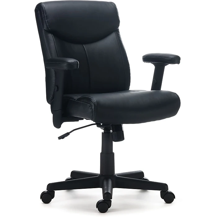 Staples Traymore Luxura Managers Chair, Gray (53246) 8 Staples Traymore Luxura Managers Chair, Gray (53246) - Image 6