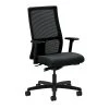 HON® Ignition® Mid-Back Office/Computer Chair, Adj Arms, Synchro-Tilt, Contourett Polyurethane Black -Office Chairs Shop unnamed file 836