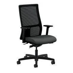 HON® Ignition® Mid-Back Office/Computer Chair, Arms, Iron Ore
